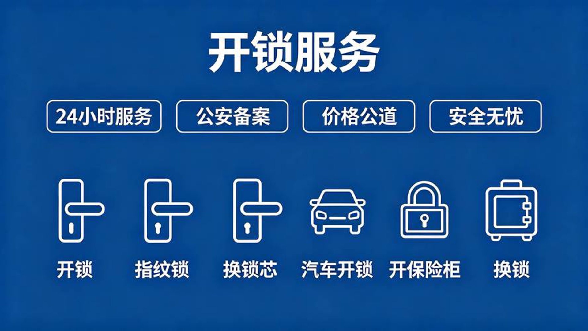 心速开锁服务